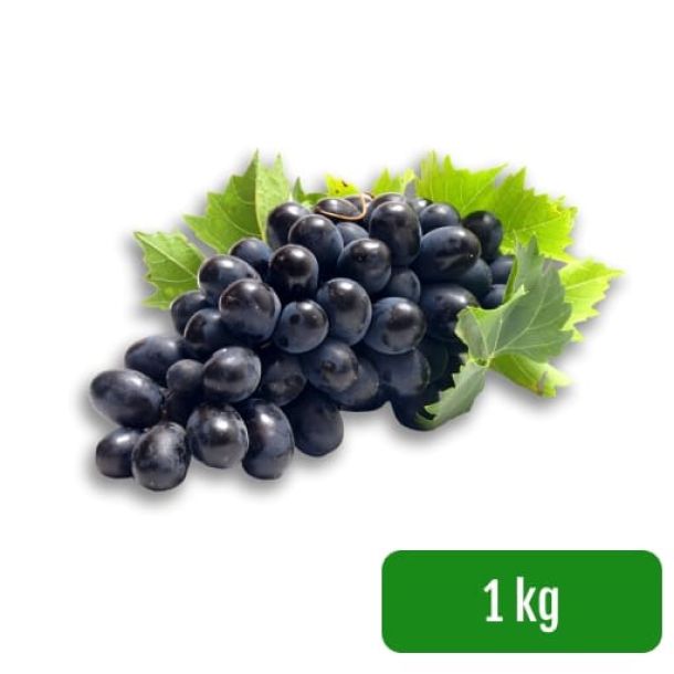 Black Grapes (Kala Angur) 1 kg