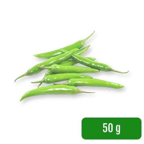 Green Cilli (Hari mirch) 50 g